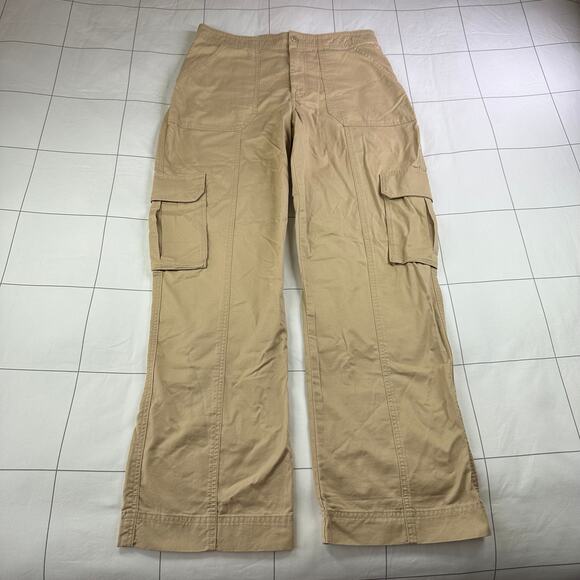 Abercrombie & Fitch Pants Womens 31 Long Curve Love Relaxed Cargo Utility Pocket - Picture 2 of 11